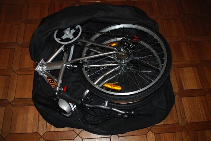Columbia folding bike bag